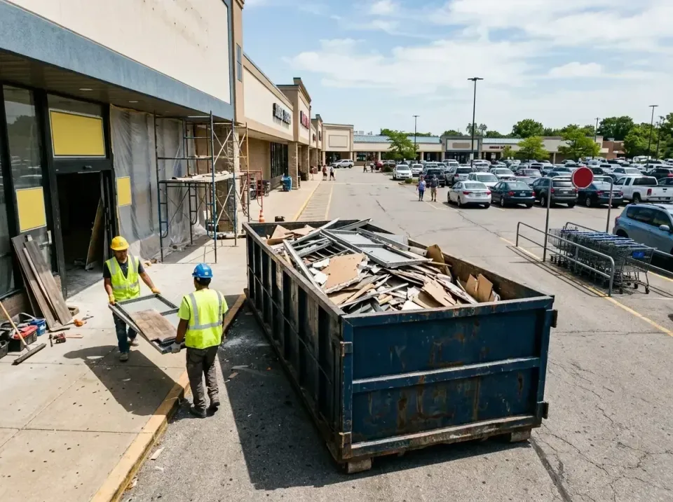 retail-store-renovation-debris-003 — frequently asked questions, Roll-off Dumpster Rentals in Maryland City, MD